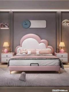 佛山大厂货，高质量仿真皮，实木床边，高密度海绵，带实木床板，全新包装，特价处理 - 石河子28生活网 shz.28life.com